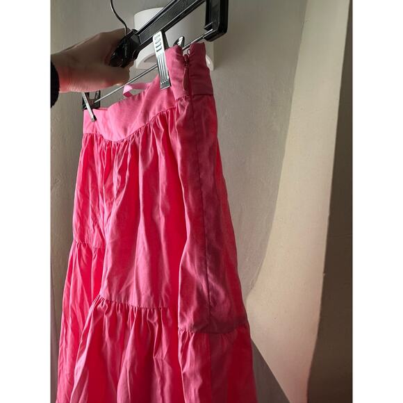 STAUD Lucca Midi Skirt 4 - Picture 2 of 4